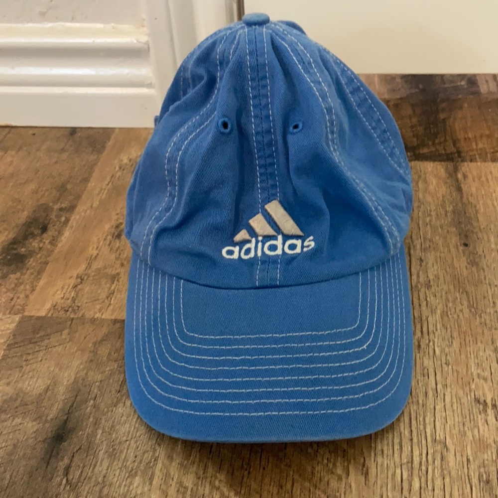 Blue Adidas baseball hat